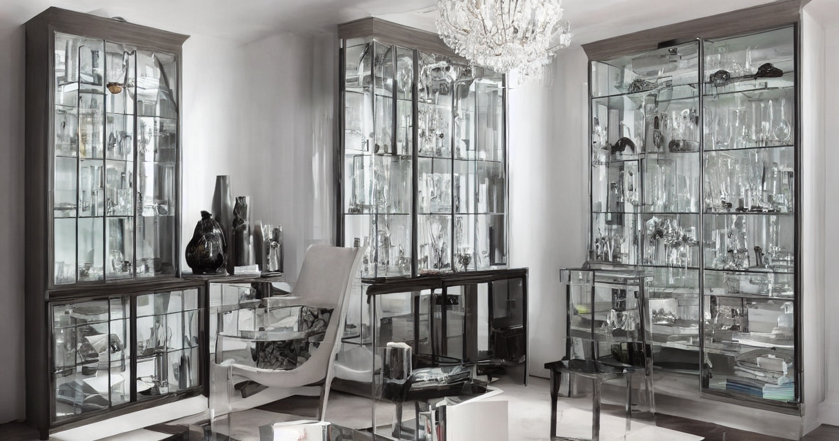 Transform Your Living Space with Nordal's Trendy Glass Cabinet Designs